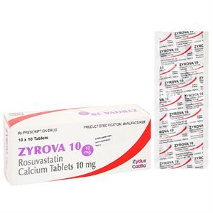 Zyrova 10 trị rối loạn mỡ máu