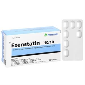 Ezenstatin 10/10 trị tăng cholesterol máu