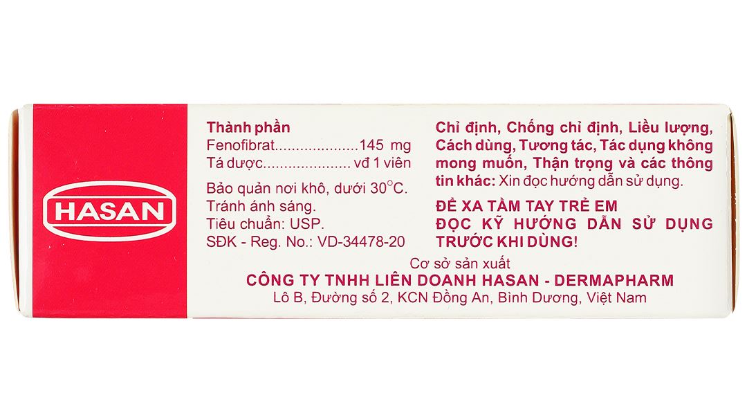 Mibefen NT 145 điều trị tăng triglycerid huyết nặng
