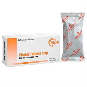 Pitator Tablets 4mg trị rối loạn mỡ máu