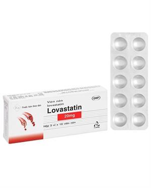Lovastatin TV Pharm 20mg phòng ngừa biến cố tim mạch, rối loạn lipid