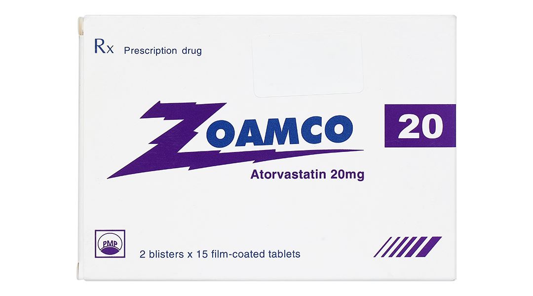 Zoamco 20 điều trị rối loạn lipid máu