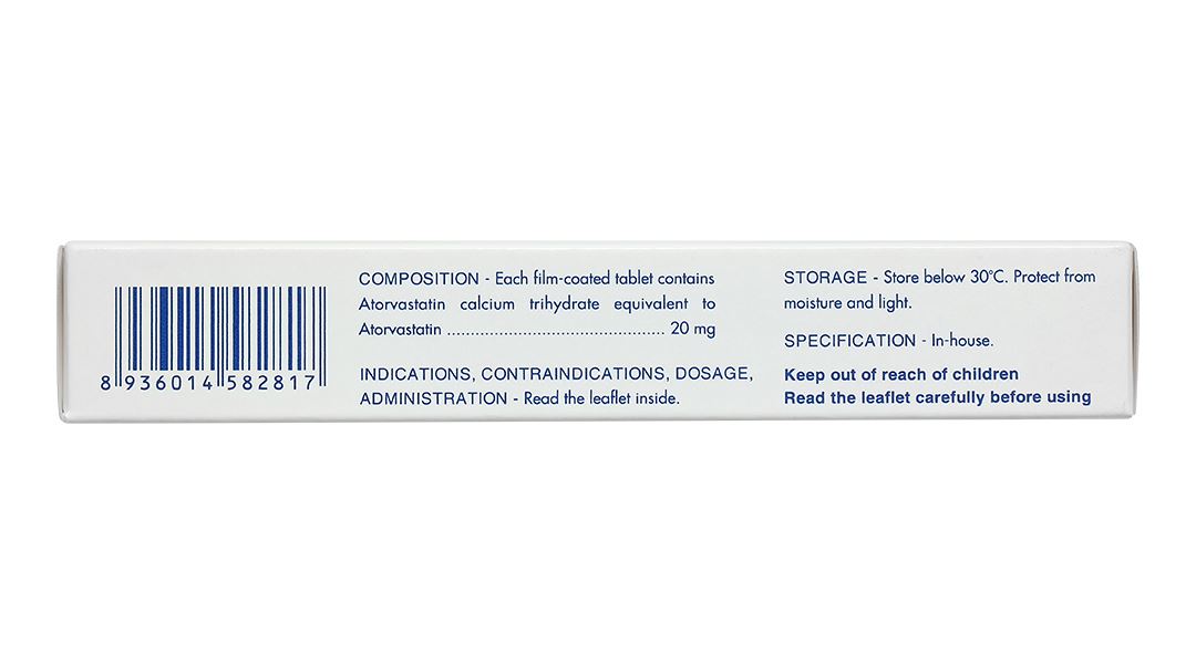 Zoamco 20 điều trị rối loạn lipid máu