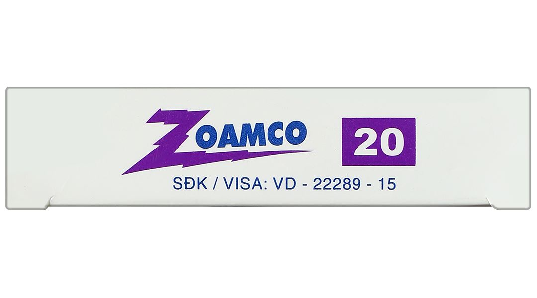 Zoamco 20 điều trị rối loạn lipid máu