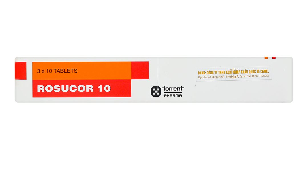 Rosucor 10 điều trị rối loạn lipid máu