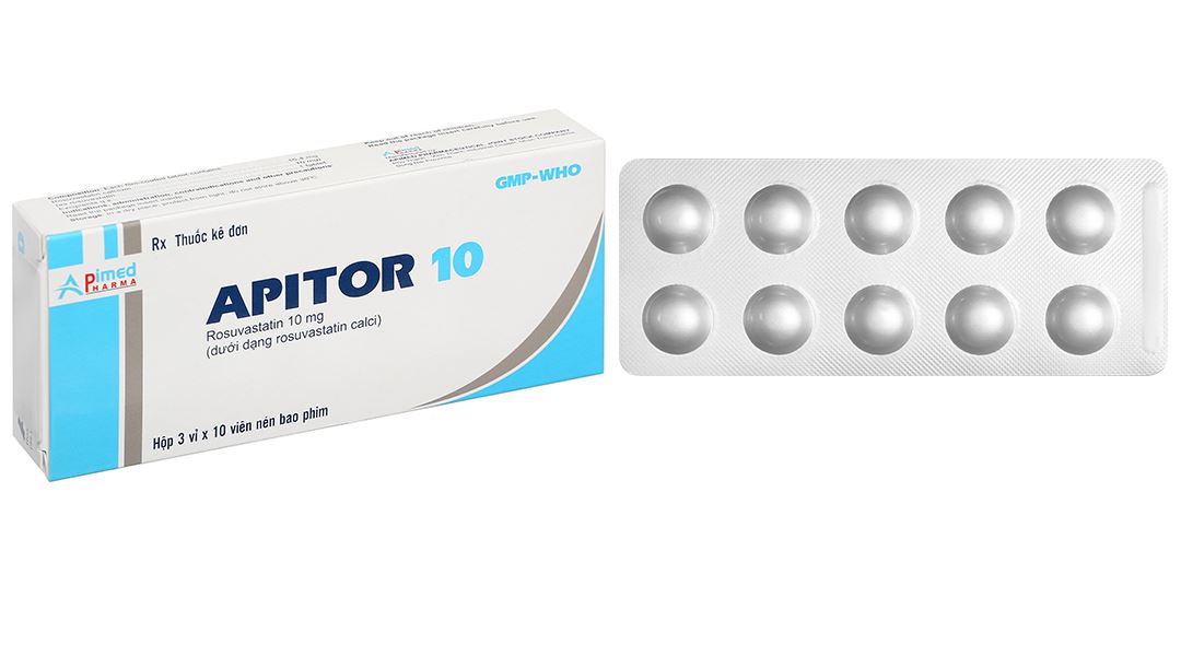 Apitor 10 điều trị cholesterol cao, giúp hạ mỡ máu