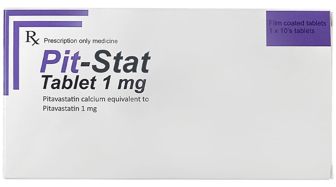 Pit-Stat Tablet 1mg tác dụng giảm cholesterol toàn phần và LDL-C