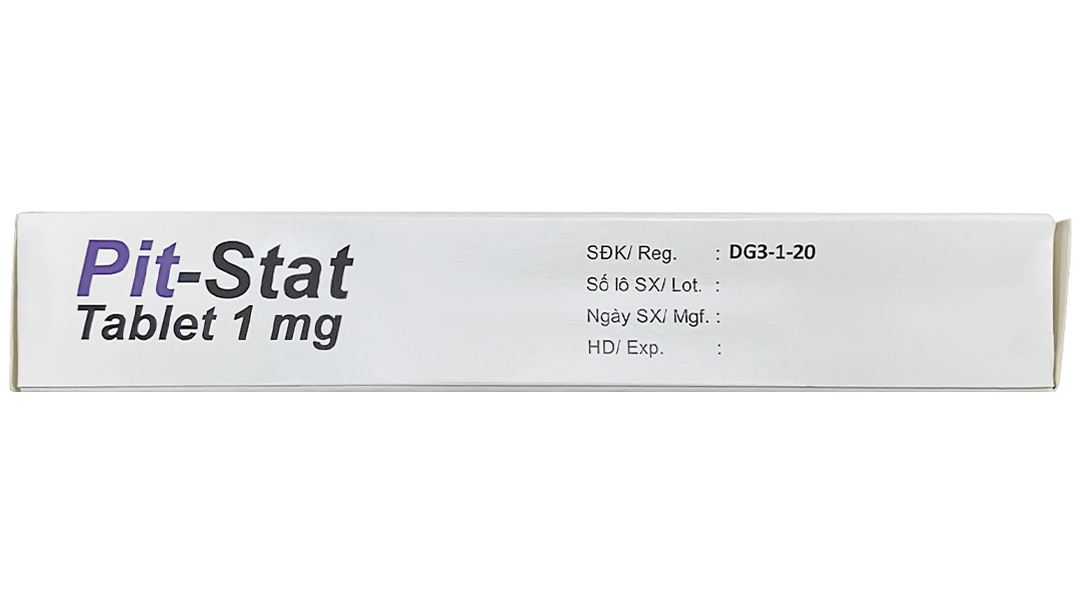 Pit-Stat Tablet 1mg tác dụng giảm cholesterol toàn phần và LDL-C