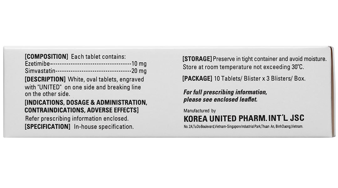 Zytovyrin S trị tăng cholesterol máu nguyên phát, rối loạn lipid máu