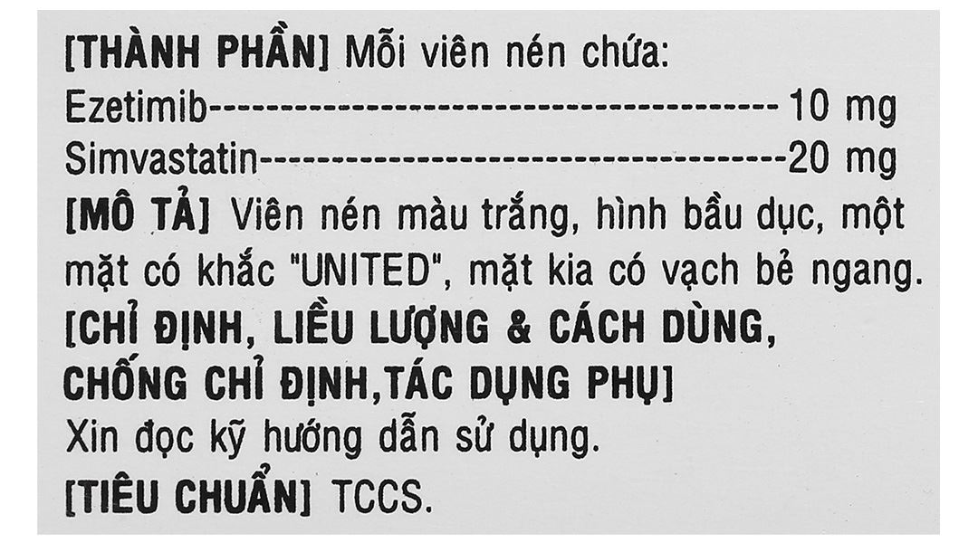 Zytovyrin S trị tăng cholesterol máu nguyên phát, rối loạn lipid máu