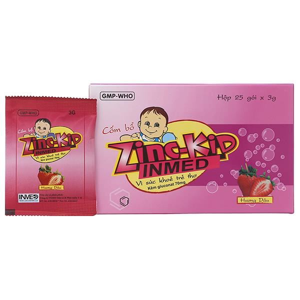 Cốm Bổ Zinc - Kid Inmed 70mg bổ sung kẽm, trị tiêu chảy