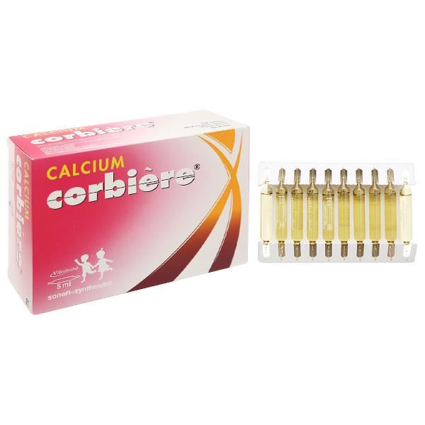 Dung dịch uống Calcium Corbière bổ sung canxi, trị loãng xương