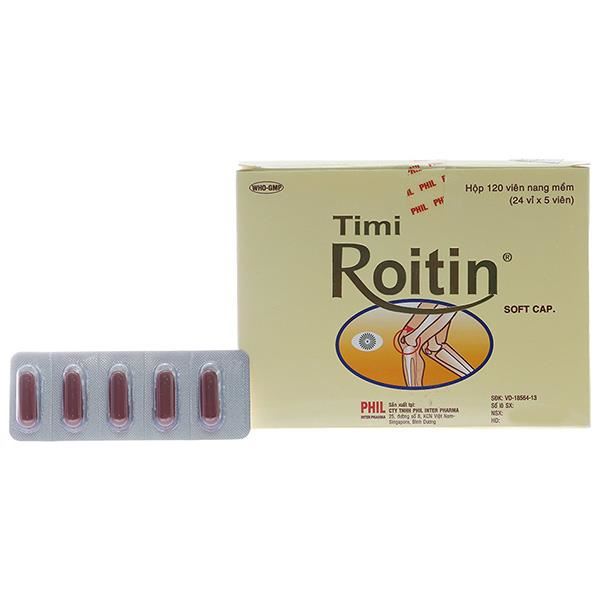 Timi Roitin trị viêm dây thần kinh, thoái hóa khớp