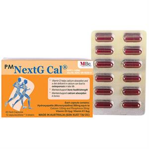 PM NextG Cal bổ sung canxi, trị loãng xương