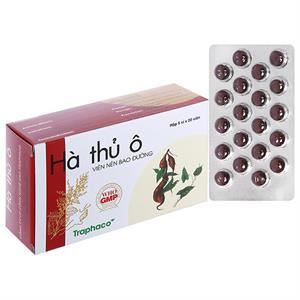 Hà Thủ Ô Traphaco hỗ trợ trị thiếu máu, tóc bạc sớm