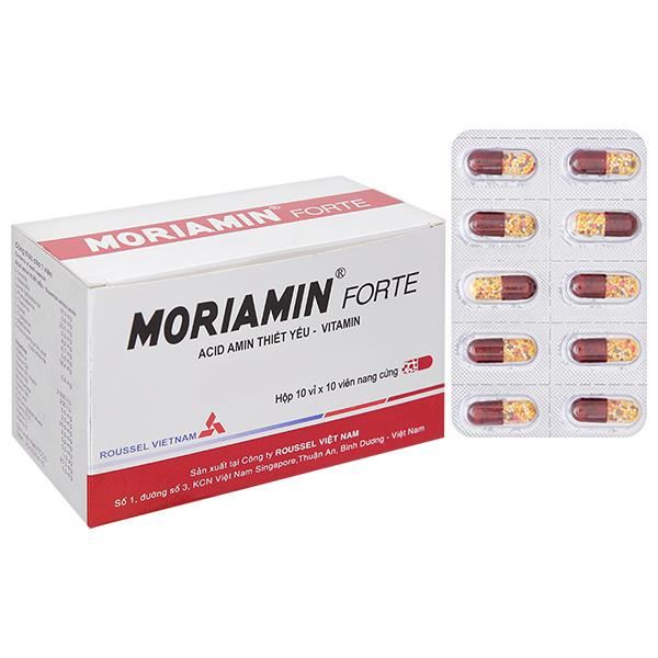 Moriamin Forte bổ sung acid amin và vitamin