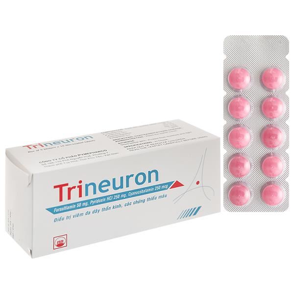 Trineuron trị bệnh do thiếu vitamin nhóm B