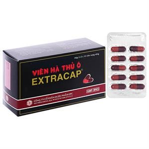 Viên Hà Thủ Ô Extracap trị suy nhược, tóc bạc sớm