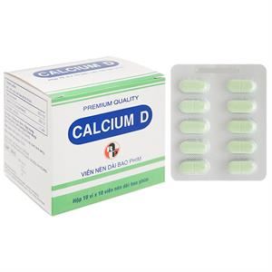 Calcium D Robinson Pharma trị loãng xương, còi xương