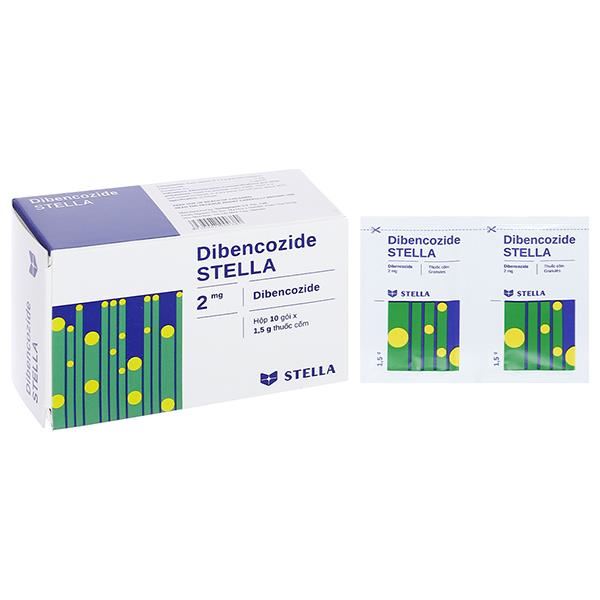 Thuốc cốm Dibencozide Stella 2mg trị suy nhược, chán ăn ở trẻ