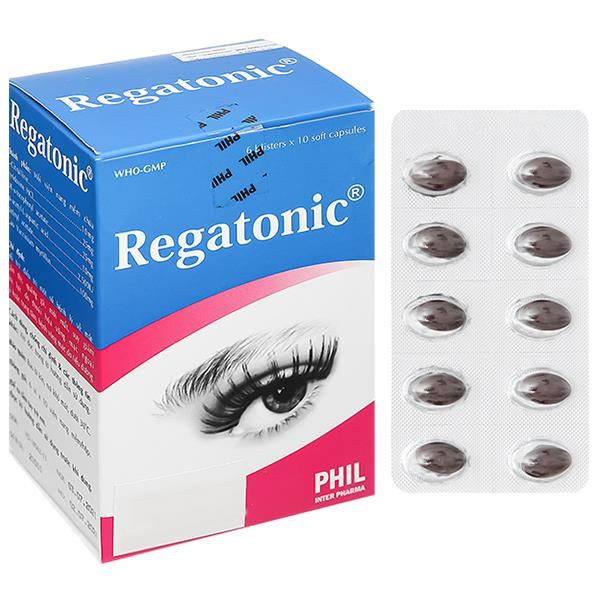 Regatonic hỗ trợ điều trị một số bệnh lý về mắt, cải thiện thị lực