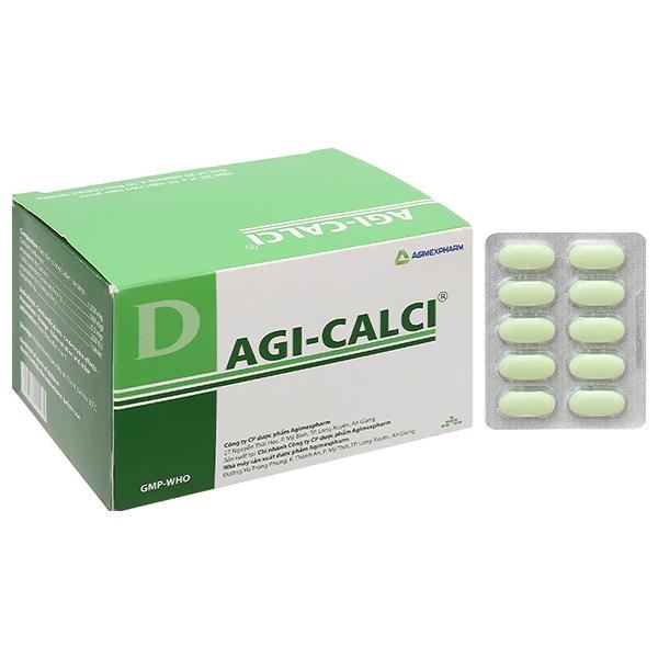 Agi-Calci bổ sung canxi, trị loãng xương