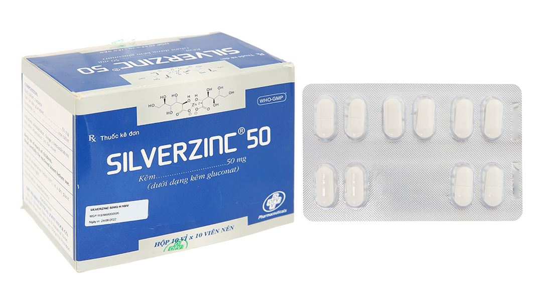 SilverZinc 50 phòng ngừa và trị thiếu kẽm