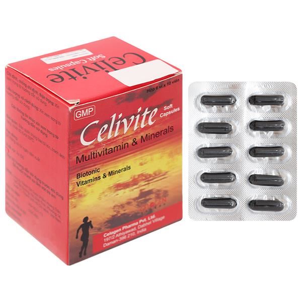 Celivite bổ sung vitamin và khoáng chất
