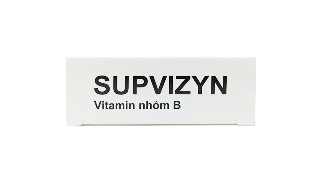 Dung dịch tiêm truyền Supvizyn phòng và trị thiếu vitamin nhóm B