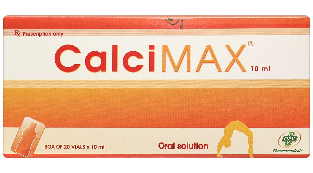 Calcimax điều trị bổ sung suy nhược chức năng