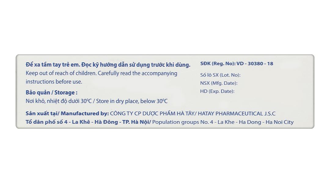 Calcitriol DHT 0.25mcg điều trị rối loạn chuyển hóa calci, loãng xương