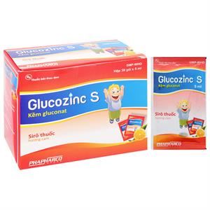 Sirô thuốc Glucozinc S bổ sung kẽm, trị thiếu kẽm