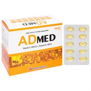 Admed trị tình trạng thiếu vitamin A-D