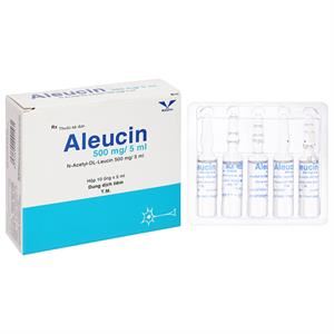 Dung dịch tiêm Aleucin 500mg/5ml điều trị triệu chứng chóng mặt