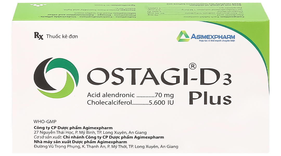 Ostagi-D3 Plus ngăn ngừa và điều trị loãng xương (1 vỉ x 4 viên) - 1