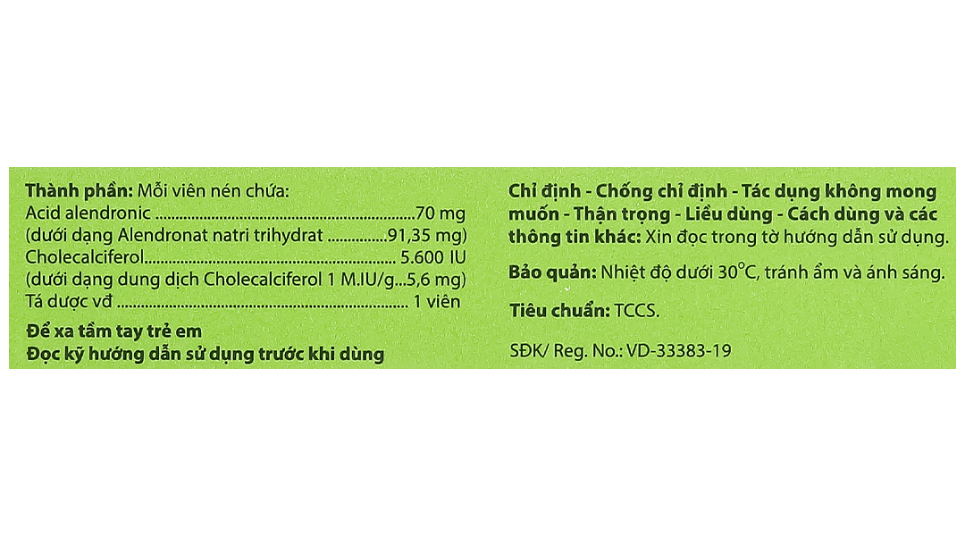 Ostagi-D3 Plus ngăn ngừa và điều trị loãng xương (1 vỉ x 4 viên) - 5