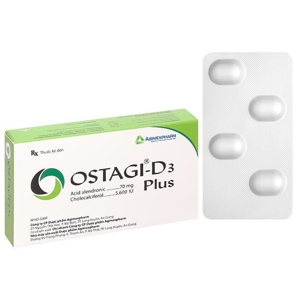 Ostagi-D3 Plus ngăn ngừa và điều trị loãng xương