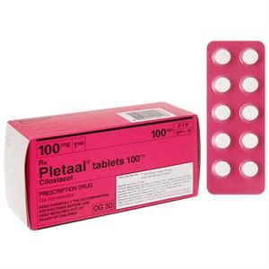 Pletaal Tablets 100mg trị thiếu máu cục bộ