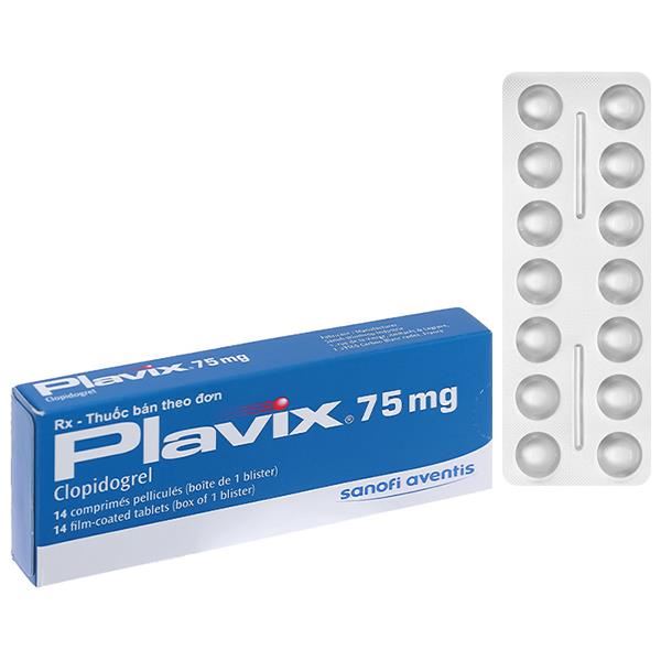 Plavix 75mg phòng và trị huyết khối
