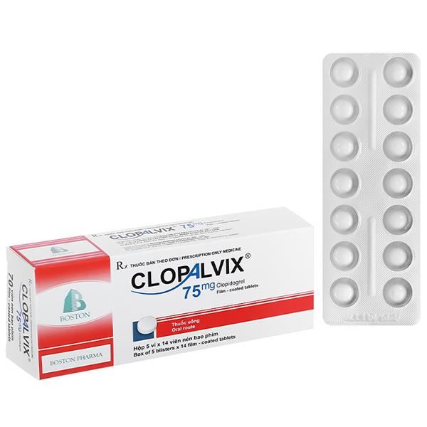 Clopalvix 75mg ngừa xơ vữa động mạch