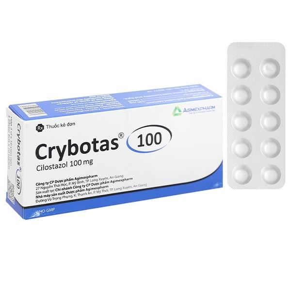 Crybotas 100 điều trị cơn đau cách hồi do bệnh động mạch chi dưới