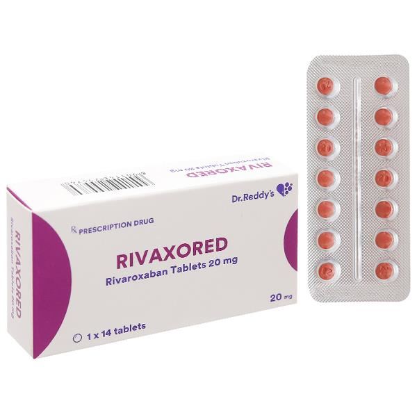 Rivaxored 20mg phòng ngừa đột quỵ