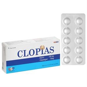 Clopias phòng ngừa các biến cố xơ vữa huyết khối