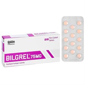 Bilgrel 75mg phòng ngừa các biến cố huyết khối do xơ vữa động mạch