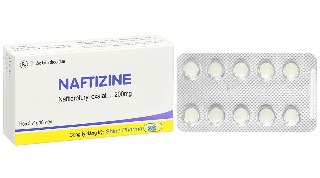 Naftizine 200mg điều trị viêm động mạch tắc nghẽn mãn tính chi dưới