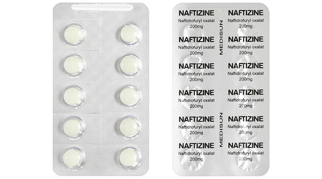 Naftizine 200mg điều trị viêm động mạch tắc nghẽn mãn tính chi dưới
