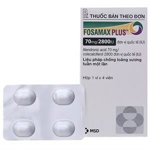 Fosamax Plus 70mg/2800IU trị loãng xương