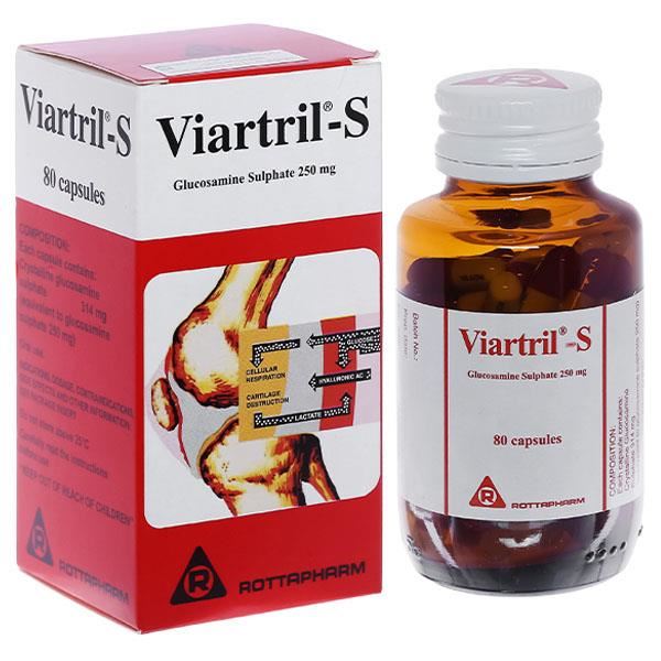 Viartril-S 250mg giảm triệu chứng thoái hóa khớp
