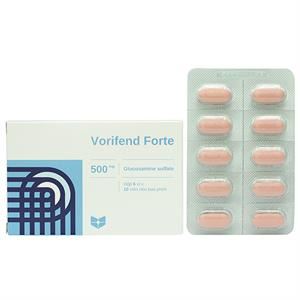 Vorifend Forte 500mg giảm triệu chứng thoái hóa khớp