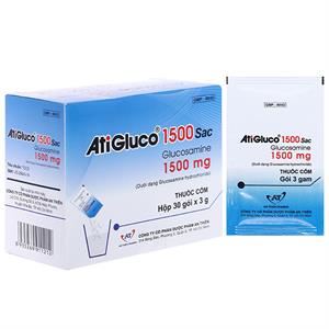 Thuốc cốm AtiGluco 1500 Sac giảm triệu chứng viêm khớp